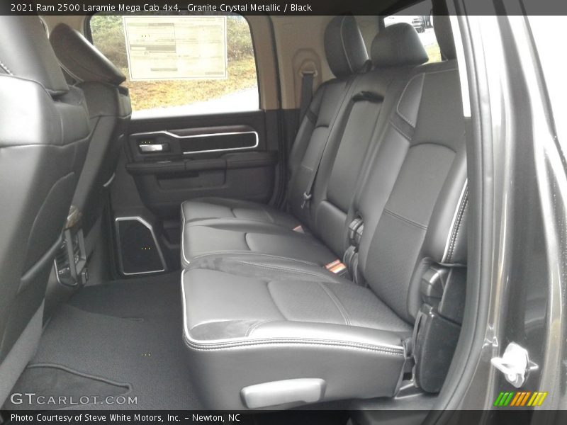 Rear Seat of 2021 2500 Laramie Mega Cab 4x4