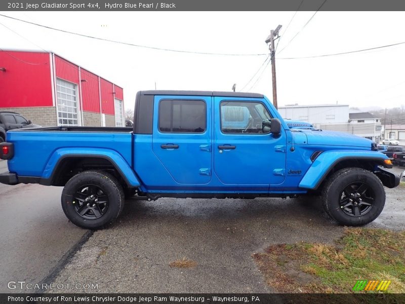 Hydro Blue Pearl / Black 2021 Jeep Gladiator Sport 4x4