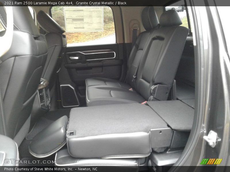 Rear Seat of 2021 2500 Laramie Mega Cab 4x4
