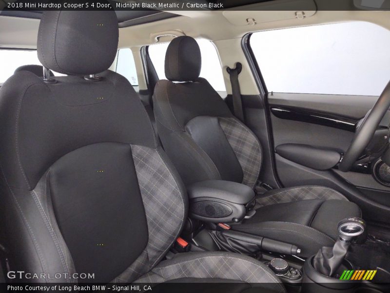 Midnight Black Metallic / Carbon Black 2018 Mini Hardtop Cooper S 4 Door