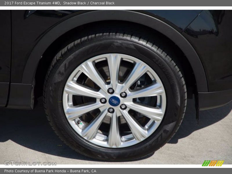 Shadow Black / Charcoal Black 2017 Ford Escape Titanium 4WD
