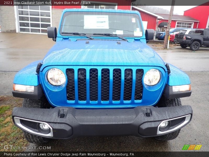 Hydro Blue Pearl / Black 2021 Jeep Gladiator Sport 4x4