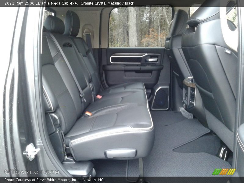 Rear Seat of 2021 2500 Laramie Mega Cab 4x4
