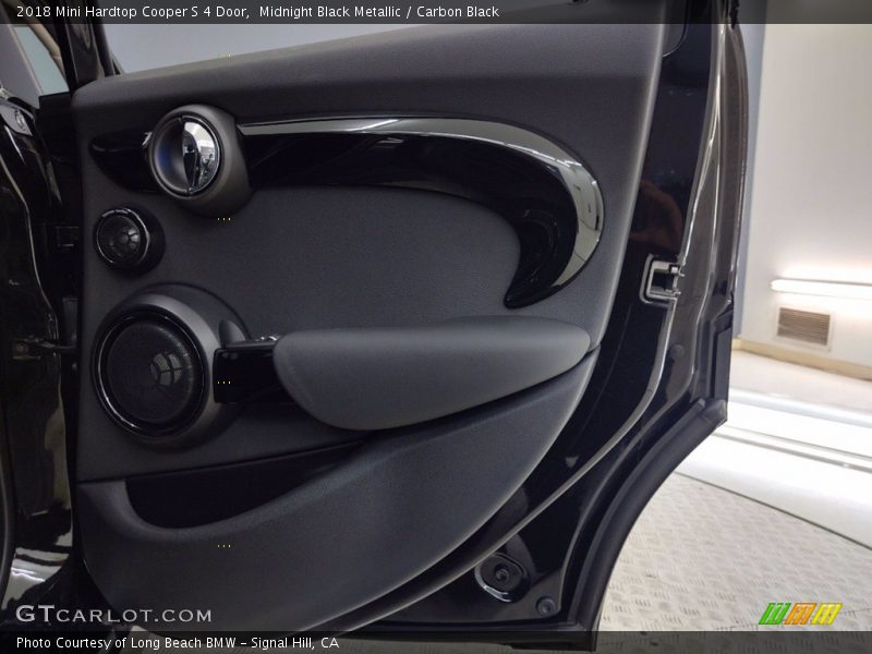 Midnight Black Metallic / Carbon Black 2018 Mini Hardtop Cooper S 4 Door