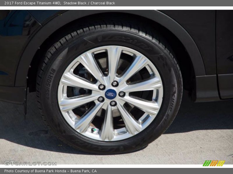 Shadow Black / Charcoal Black 2017 Ford Escape Titanium 4WD