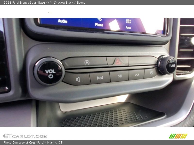 Controls of 2021 Bronco Sport Base 4x4