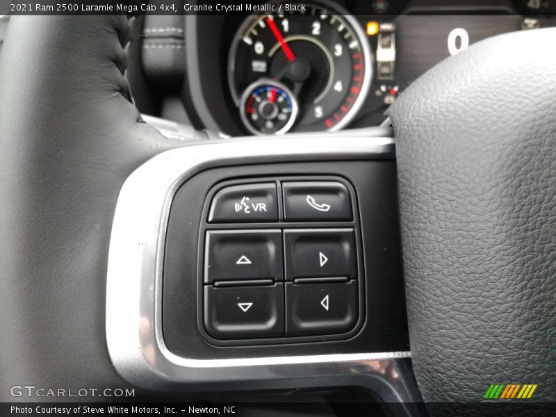  2021 2500 Laramie Mega Cab 4x4 Steering Wheel