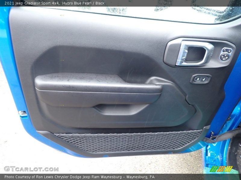 Hydro Blue Pearl / Black 2021 Jeep Gladiator Sport 4x4