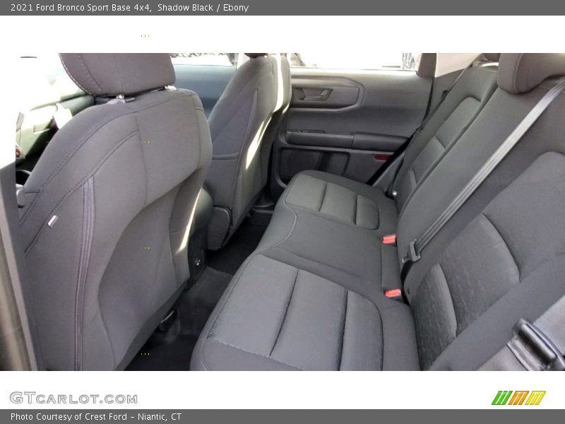 Rear Seat of 2021 Bronco Sport Base 4x4