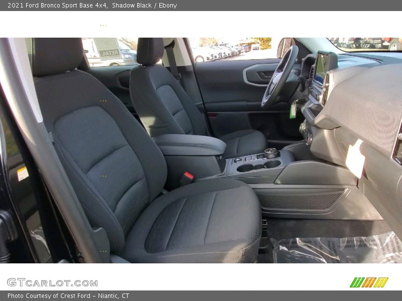 Front Seat of 2021 Bronco Sport Base 4x4