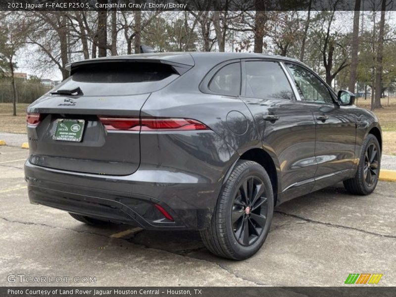 Carpathian Gray / Ebony/Ebony 2021 Jaguar F-PACE P250 S
