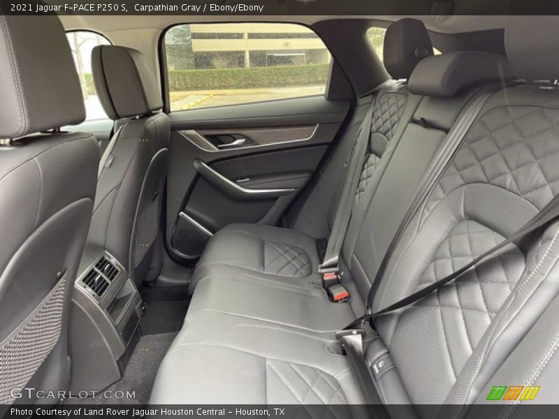 Rear Seat of 2021 F-PACE P250 S