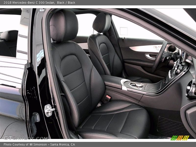 Black / Black 2018 Mercedes-Benz C 300 Sedan