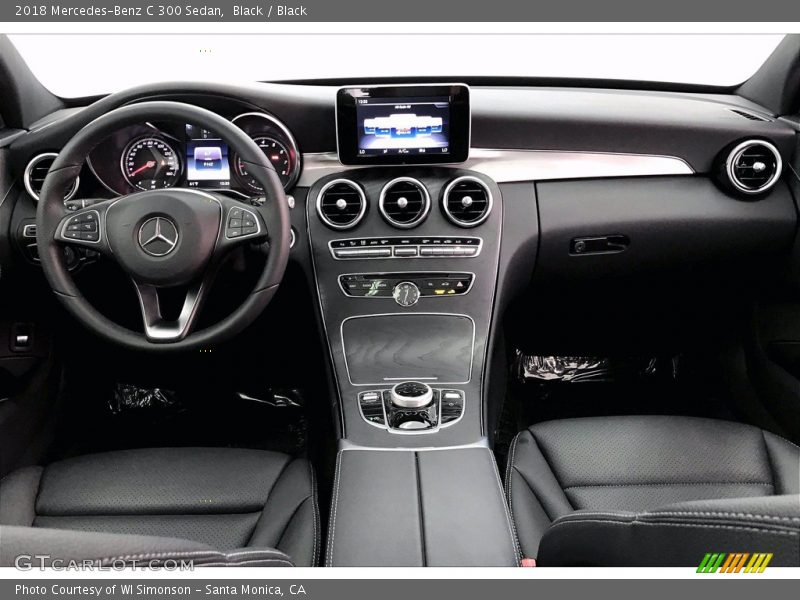 Black / Black 2018 Mercedes-Benz C 300 Sedan