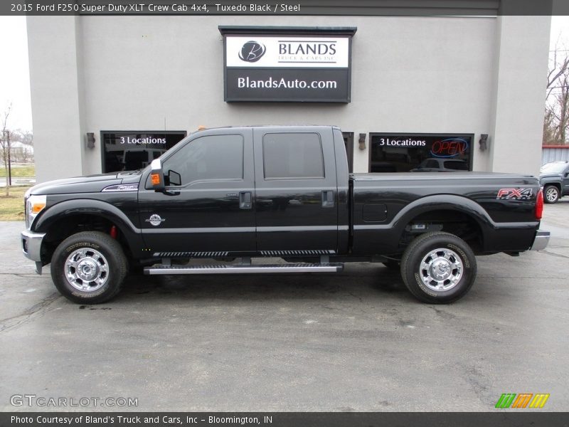 Tuxedo Black / Steel 2015 Ford F250 Super Duty XLT Crew Cab 4x4