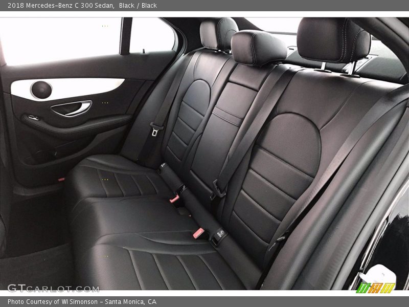 Black / Black 2018 Mercedes-Benz C 300 Sedan