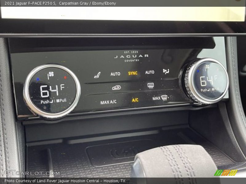 Carpathian Gray / Ebony/Ebony 2021 Jaguar F-PACE P250 S