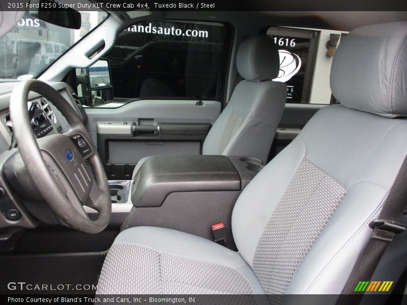 Tuxedo Black / Steel 2015 Ford F250 Super Duty XLT Crew Cab 4x4