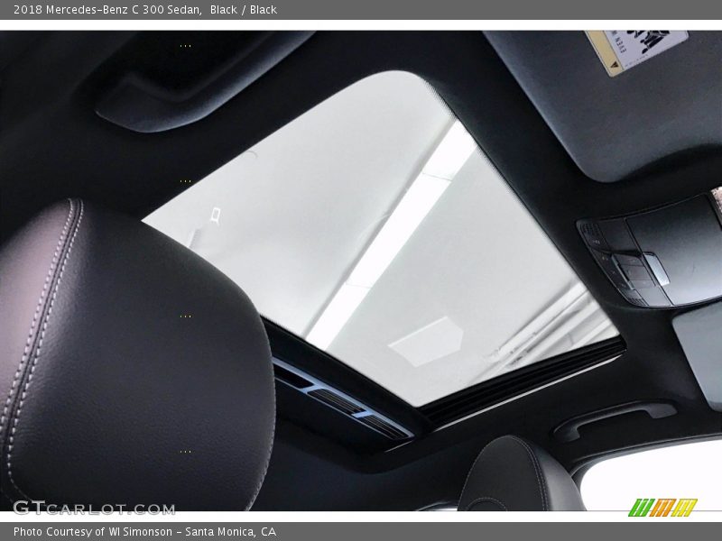 Black / Black 2018 Mercedes-Benz C 300 Sedan