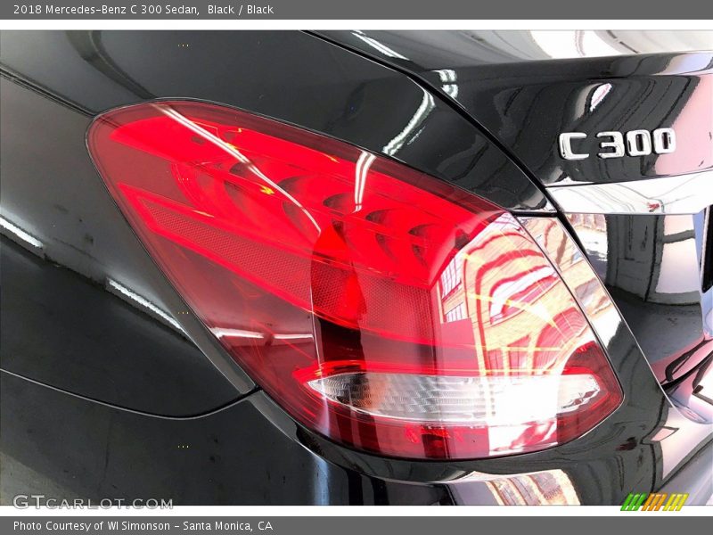 Black / Black 2018 Mercedes-Benz C 300 Sedan