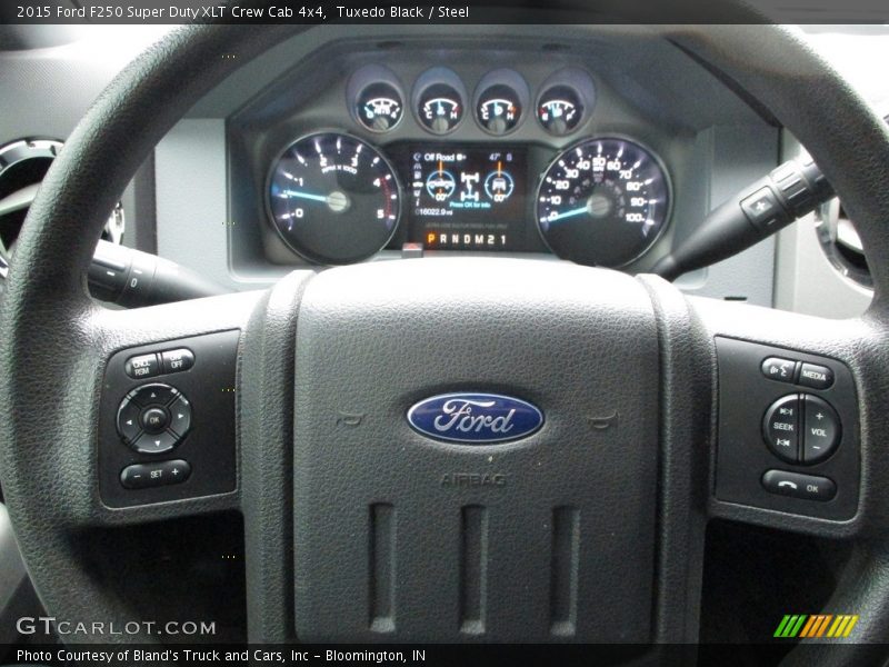 Tuxedo Black / Steel 2015 Ford F250 Super Duty XLT Crew Cab 4x4