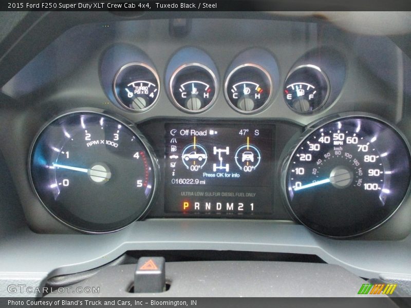 Tuxedo Black / Steel 2015 Ford F250 Super Duty XLT Crew Cab 4x4