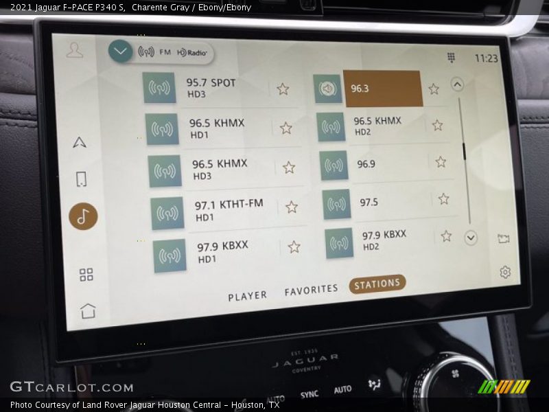 Charente Gray / Ebony/Ebony 2021 Jaguar F-PACE P340 S