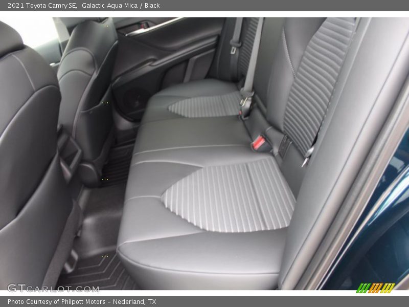 Galactic Aqua Mica / Black 2021 Toyota Camry SE