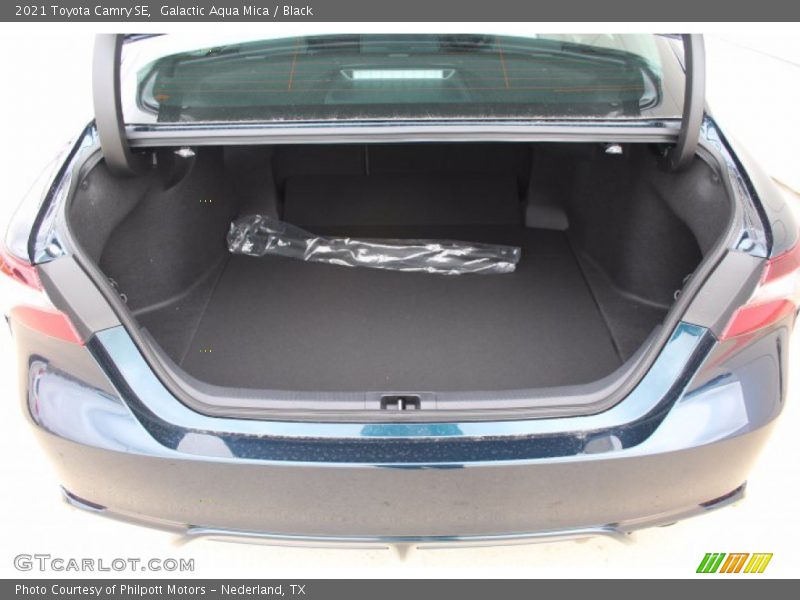 Galactic Aqua Mica / Black 2021 Toyota Camry SE