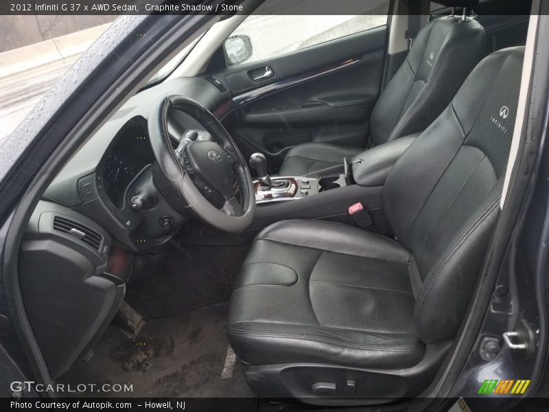 Graphite Shadow / Stone 2012 Infiniti G 37 x AWD Sedan