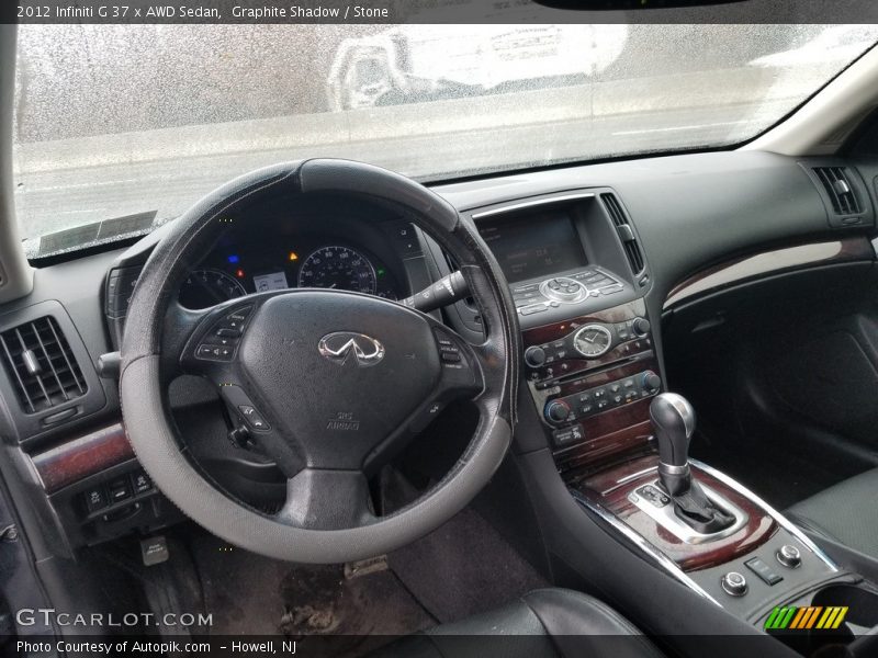 Graphite Shadow / Stone 2012 Infiniti G 37 x AWD Sedan