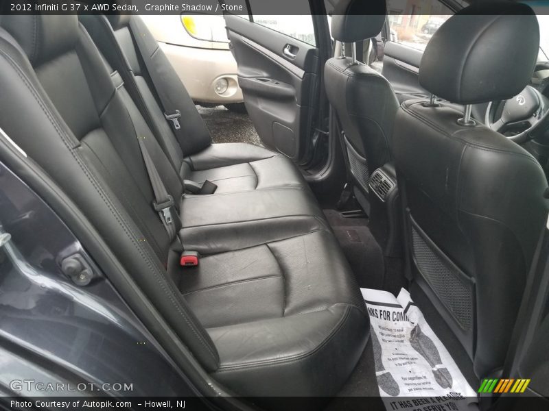 Graphite Shadow / Stone 2012 Infiniti G 37 x AWD Sedan