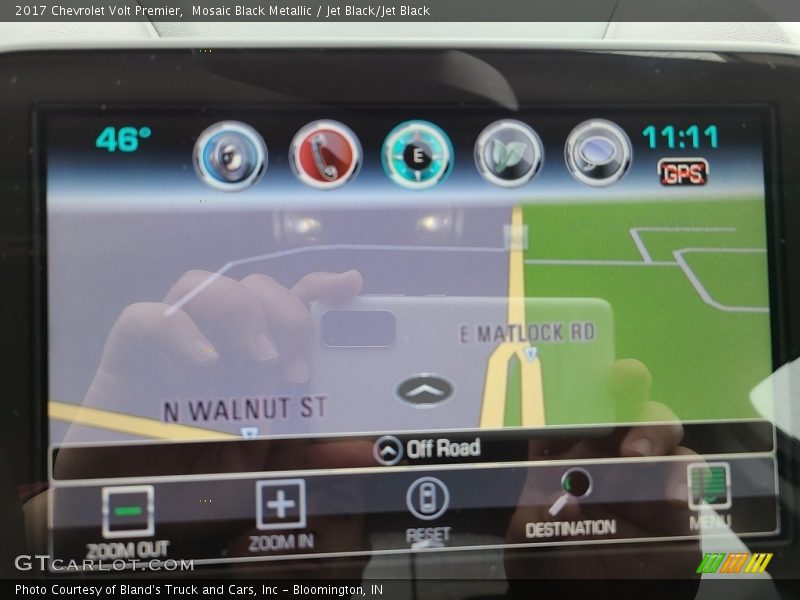 Mosaic Black Metallic / Jet Black/Jet Black 2017 Chevrolet Volt Premier