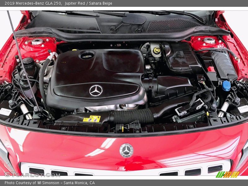 Jupiter Red / Sahara Beige 2019 Mercedes-Benz GLA 250