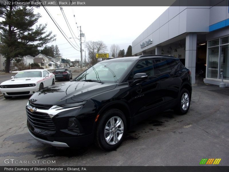 Black / Jet Black 2021 Chevrolet Blazer LT AWD