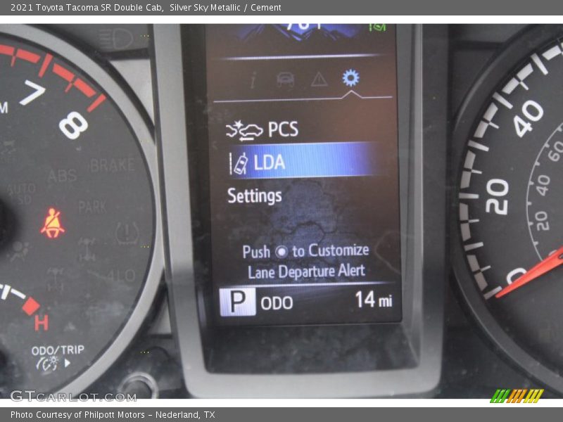 Silver Sky Metallic / Cement 2021 Toyota Tacoma SR Double Cab