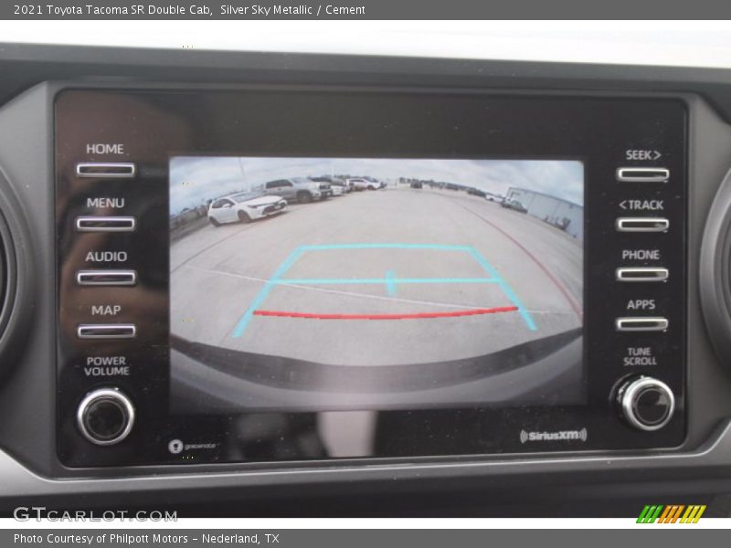 Silver Sky Metallic / Cement 2021 Toyota Tacoma SR Double Cab