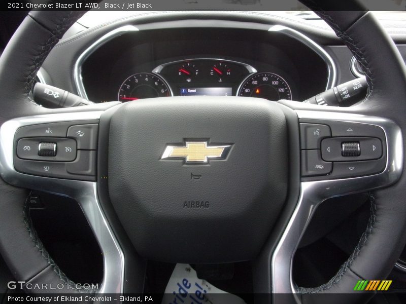 Black / Jet Black 2021 Chevrolet Blazer LT AWD
