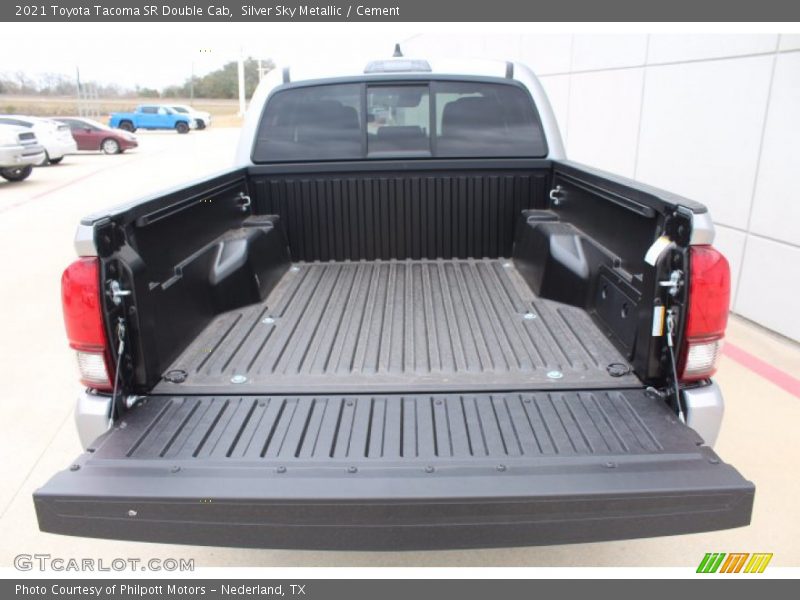 Silver Sky Metallic / Cement 2021 Toyota Tacoma SR Double Cab