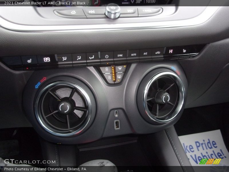 Black / Jet Black 2021 Chevrolet Blazer LT AWD