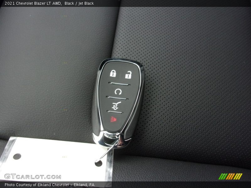 Black / Jet Black 2021 Chevrolet Blazer LT AWD