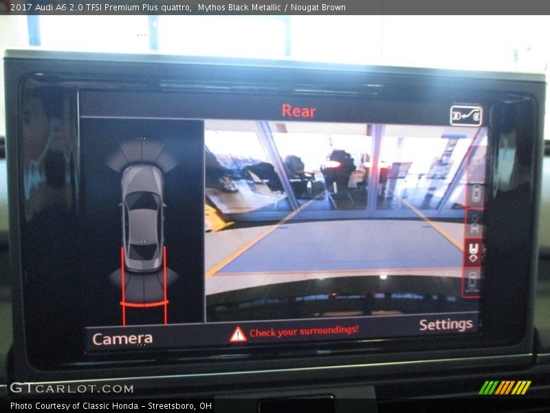 Mythos Black Metallic / Nougat Brown 2017 Audi A6 2.0 TFSI Premium Plus quattro