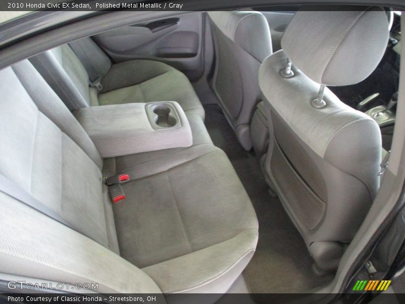 Polished Metal Metallic / Gray 2010 Honda Civic EX Sedan