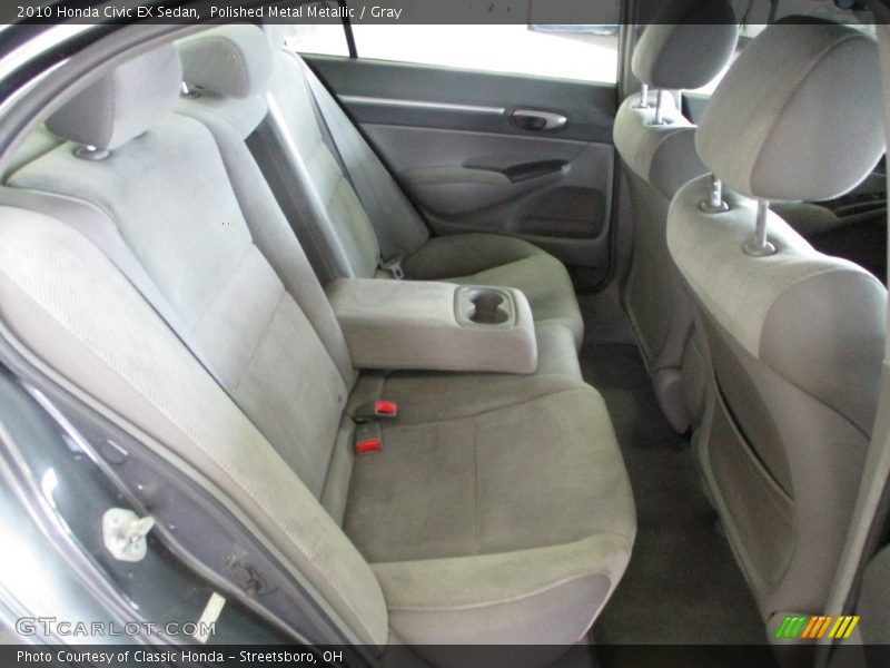 Polished Metal Metallic / Gray 2010 Honda Civic EX Sedan