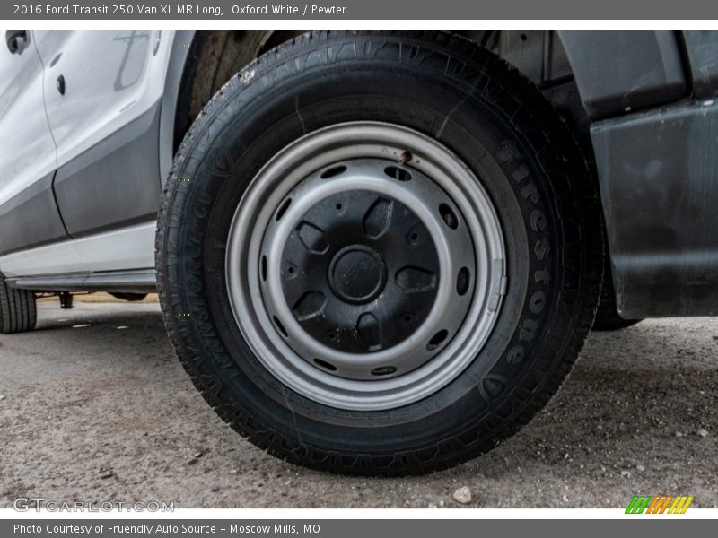 Oxford White / Pewter 2016 Ford Transit 250 Van XL MR Long