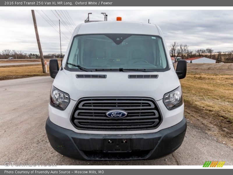 Oxford White / Pewter 2016 Ford Transit 250 Van XL MR Long