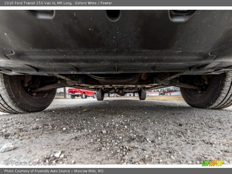 Oxford White / Pewter 2016 Ford Transit 250 Van XL MR Long
