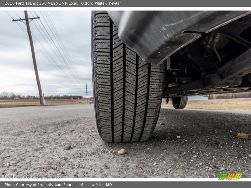 Oxford White / Pewter 2016 Ford Transit 250 Van XL MR Long