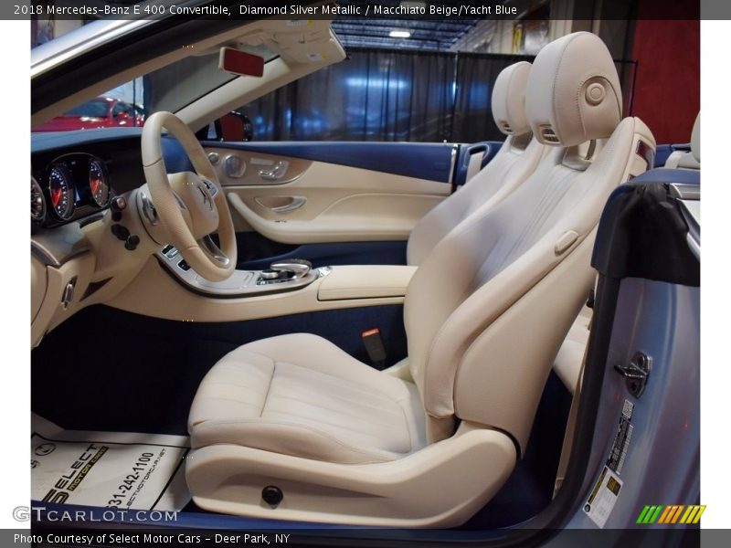Front Seat of 2018 E 400 Convertible
