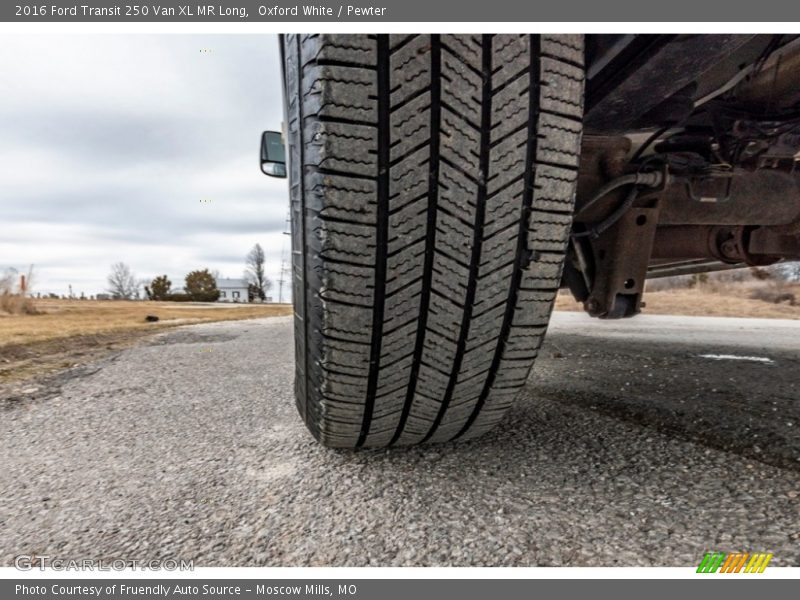 Oxford White / Pewter 2016 Ford Transit 250 Van XL MR Long